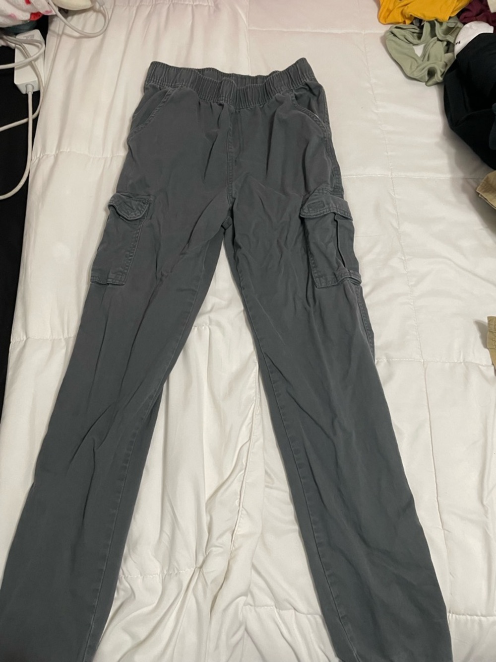 The Children's Place Gray Cargo Jogger Pants